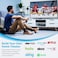 AIMIBO HDMI Wireless Transmitter and Receiver 4K, Wireless HDMI Extender Live Streaming Video/Audio No Lag for Laptop, PC, Cable Box, Camera, Blu-ray, DVD, PS5 to Monitor, Projector, HDTV - 165FT/50M