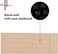 MUBUY-GOL Universal Arabic Transparent Background with Lettering (White- Pack of 2