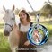 YFN Horse Pendant Necklace Jewelry 925 Sterling Silver Girls Embrace Horse Gift For Women Girls (Horse with Girl Necklace, Crystal, Cubic Zirconia