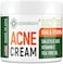 GRAMRIGHT Acne Treatment Face Cream - Acne Spot Treatment for FaceAcne Dots - Tea Tree Oil for Acne - Natural Cystic Acne Treatment -Made in USA- For All Skin Types - Acne Scar CreamPimple Remover 4 f