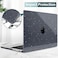 غطاء DONGKE متوافق مع MacBook Pro مقاس 14 بوصة (موديلات 2024، 2023، 2021) من طراز M4 (A3112، A3401، A3185، M3، A2918، A2992، M2، A2779، M1، A2442) Pro Max المزود ببصمة Touch ID، غطاء بلاستيكي صلب مع غ