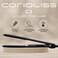 Corioliss C3 Hair Straightener for Women Professional Titanium Plates Flat Iron (Black Chrome Soft Touch
