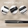 Corioliss C3 Hair Straightener for Women Professional Titanium Plates Flat Iron (Black Chrome Soft Touch