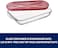 مجموعة حقائب Anchor Hocking Essentials مع غطاء Embrace (مجموعة من 4 قطع)