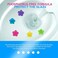 KILOSTEP Toilet Gel, 60 Count Toilet Bowl Gel Stamp 5 Kinds Of Scent Toilet Cleaner Gel Stamp Kit Air Freshener