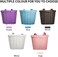 MEGHNA Woven Mini Bike Basket for Kid Bike Handlebar Bike Basket for Girl Boy for Scooter, Multi-Colors