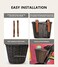 MEGHNA Woven Mini Bike Basket for Kid Bike Handlebar Bike Basket for Girl Boy for Scooter, Multi-Colors