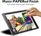 Esanik 2 Pack Like Paper Glass Screen Protector for iPad 9th/8th/7th Generation (10.2-Inch 2021/2020/2019Tempered Glass 9H PAPERed Screen Protector with Matte Finish for Drawing Writing