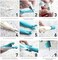 YAFIYGI Cake Decorating Pen Tool Kit Icing Piping Tool Kit With 4 Different-Shaped Nibs 4 Nozzles Decorative Bag 2 CouplerDIY Cake Deco Tools Kit Pastry Icing Pen Piping Kit Bag