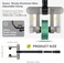 Gonex Fishing Line Spooler with Unwinding Function Installation-Free Fishing line Winder Spooler for Spinning Reel Cast Reel and Spincast Spool Spooling Station System