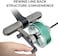 Gonex Fishing Line Spooler with Unwinding Function Installation-Free Fishing line Winder Spooler for Spinning Reel Cast Reel and Spincast Spool Spooling Station System