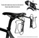 Rhinowalk Anti Sway Bikepacking Saddle Bag Stabilizer Mount with 2 Bottle Cage Mounting Holes
