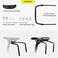 Rhinowalk Anti Sway Bikepacking Saddle Bag Stabilizer Mount with 2 Bottle Cage Mounting Holes