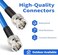 كابل Superbat BNC SDI بطول 6 أقدام، يدعم 3G/6G/12G (كابل Belden 1694A75 أوم Mini BNC ذكر يدعم HD-SDI/3G-SDI/4K/8K، كابل فيديو SDI عالي الدقة (قطعة واحدة)