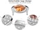 DS. DISTINCTIVE STYLE Steamer Rack 8.5 Inches 304 Stainless Steel Steaming Rack Steam Tray with Removable Legs for Steamer Cookware Instant Pressure Cooker Multi-functional Steamer Basket