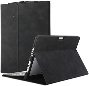 xisiciao Microsoft Surface Pro 8 Protective Case with Stand, 13 Inch Ultral Thin Lightweight Business Portfolio, Compatible with Keyboard Cover