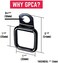 GPCA - Tie-Down D Ring Set, Easy-to-Install Truck Tie Downs, Heavy-Duty Jeep Wrangler Accessories, Ford Bronco Accessories for 2DR/4DR, Sport, Sahara, Rubicon and Ford Bronco Models, Patented, 8 Packs