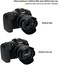 JJC Lens Hood for Canon RF 16mm F2.8 STM Lens on EOS R6 R5 RP R Camera, Reversible Lens Shade Replace Canon EW-65C Lens Hood, Compatible with 43mm Filters and 43mm Lens Cap