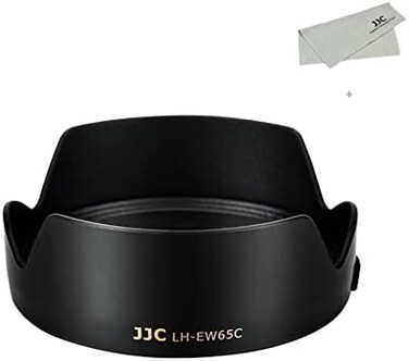 JJC Lens Hood for Canon RF 16mm F2.8 STM Lens on EOS R6 R5 RP R Camera, Reversible Lens Shade Replace Canon EW-65C Lens Hood, Compatible with 43mm Filters and 43mm Lens Cap