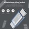 Duttek USB C Male to Male Adapter forThunderbolt 3/4 Cable 40Gpbs Type C to Type C Full Featured Adapter Support Data Transmission and Charging (1pack