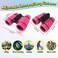 ESSENSON Binoculars for Kids Toys Gifts for Age 3-12 Years Old Boys Girls Kids Telescope Outdoor Toys for Sports and Outside Play Hiking, Bird Watching, Travel, Camping, Birthday Presents (Pink