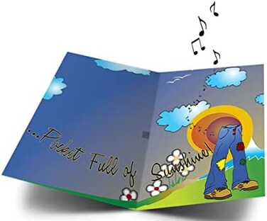 ASVP Shop Easy A Pocketful of Sunshine Musical Greeting Card - Emma Stone Movie