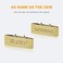 Anovvat Studio 3 Hinge as Same as The OEM Replacement Parts Accessories Durable Repair Kit Compatible with Beats by Dre Studio3 Wireless (A1914Headphones (Gold