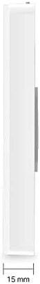 نقطة وصول لاسلكية جيجابت مثبتة في الحائط من نوع TP-Link EAP615-WallOmada Business WiFi 6 AX1800، تدعم تقنيات OFDMA وMU-MIMO وBeamforming وPoE، وتدعم الوصول السحابي إلى Omada SDN وتطبيق Omada.