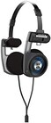 Koss Porta Pro Utility On-Ear Headphones, Detachable Interchangeable Cord System, Collapsible Design, Stealth Grey