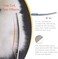 FOGOSP Dog Grooming Thinning Blending Scissor, Ergonomic Pet Grooming Thinner Blender Shears Cat Trimming Texturizing with Offset Handle (7inch, Thining