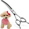 FOGOSP Dog Grooming Thinning Blending Scissor, Ergonomic Pet Grooming Thinner Blender Shears Cat Trimming Texturizing with Offset Handle (7inch, Thining