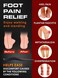 CRUVHEAL 220lbs Plantar Fasciitis High Arch Support Insoles Men Women - Orthotic Shoe Inserts - Boot Work Shoe Insole (S, Black