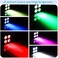 AQOOL Stage Par Lights RGBW LED Can Super Bright DJ Wash Light with RemoteDmx Control