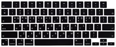 ProElife Korean Keyboard Cover Skin for 2024-2022 MacBook Air 13.6 15 inch M3 M2 A3113/A3114/A2681/A29412023-2021 MacBook Pro 14 16.2 inch M3 M2 M1 Pro/Max A2918/A2992/A2779/A2780/A2991 Accessory