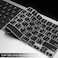 ProElife Arabic Keyboard Cover Skin for 2024-2022 MacBook Air 13.6 15 inch M3 M2 A3113/A3114/A2681/A29412023-2021 MacBook Pro 14 16.2 inch M3 M2 M1 Pro/Max A2918/A2992/A2779/A2780/A2991 Accessory