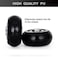 LBTOEM 50mm Set of 4 Luggage Suitcase Replacement Wheels Rubber Trolley Case Wheels Replacement Parts Swivel Caster Wheels Bearings Repair Kits Axles 30mm35mm, Black, 3.31 x 3.07 x 1.3 inch