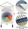 Tatuo Mental Health Posters Therapy Office Decor Counseling Office Wall Decor Mental Health Tapestry Counseling Wall Art Posters for Therapist Home Office School Wall Decor, 20 x 13 Inches (Feelings W