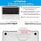 CaseBuy 2PCS MacBook Pro 14 Trackpad Protector Cover Compatible with 2021 Release MacBook Pro 14 inch M1 Pro/Max Model A2442 Clear Anti Scratch Fingerprint Touchpad Skin Accessories