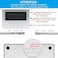 غطاء حماية لوحة اللمس من CaseBuy، قطعتان، لأجهزة Apple MacBook Pro 16 بوصة موديلات 2021-2022 (A2485، A2780، M2، M1 Pro/Max)، شفاف، مقاوم للخدش وبصمات الأصابع، ومقاوم للماء.