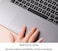 غطاء حماية لوحة اللمس من CaseBuy، قطعتان، لأجهزة Apple MacBook Pro 16 بوصة موديلات 2021-2022 (A2485، A2780، M2، M1 Pro/Max)، شفاف، مقاوم للخدش وبصمات الأصابع، ومقاوم للماء.