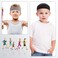 Civaner 4 Pieces Kids Sports Headbands Athletic Sweatbands Headband Wicking Elastic Hairband for Girls and Boys Toddler Children