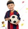 Civaner 4 Pieces Kids Sports Headbands Athletic Sweatbands Headband Wicking Elastic Hairband for Girls and Boys Toddler Children