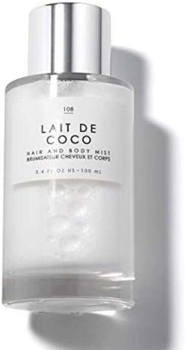 Le Monde Gourmand Lait de Coco HairBody Mist - 3.4oz (100ml- Bergamot, Vanilla, Coconut Fragrance Notes