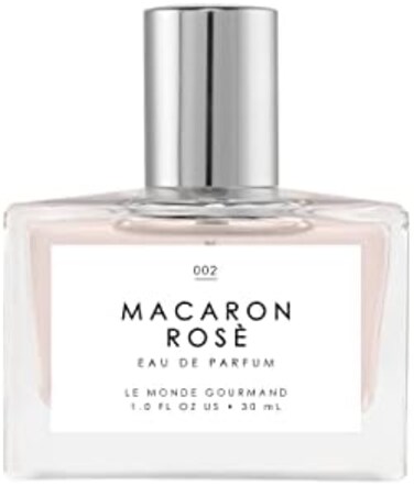 Le Monde Gourmand Macaron Ros&eacute; Eau de Parfum - 1 fl oz (30 ml- Rose, Floral, Sugar Perfume Notes