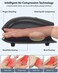 CINCOM Hand Massager - Cordless Hand Massager with Heat and Compression for Arthritis and Carpal Tunnel(FSA or HSA Eligible(Black
