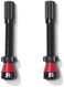 Reserve Wheels - Fillmore Tubeless Bike Tire Valves - 50mm Black Pair - for Road, Mountain Bike and Cyclocross tubeless Wheels.