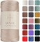 S SENSY Sensy Premium 2mm 251 Yards Polyester Rope - 100% Polypropylene Macrame Cord for Crochet Bag, Thread Gift for Knitter (Latte