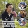 Hamilton Beach Mini Cordless Portable Personal Blender for Shakes and Smoothies, USB Rechargeable, 16 oz. Jar with Leakproof Travel Lid, 6 Stainless Steel Blades, Black (51180