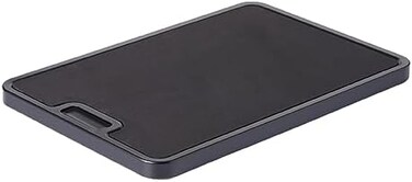 Nifty Solutions Medium Appliance Rolling Tray &ndash; Black, Home Kitchen Counter Organizer, Integrated Rolling System, Non-Slip Pad Top for Coffee Maker, Stand Mixer, Blender, Toaster