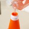 INSFIT Portable Travel Bottles, TSA Carry On Approved Toiletries Containers, 90ml Leak Proof Squeezable Silicone Tubes, Refillable Travel Accessories for Shampoo Body Wash 4 Pack Orange